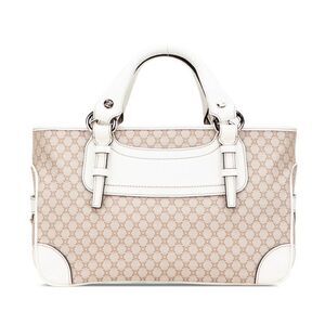 Celine Macadam Canvas Boogie Handbag